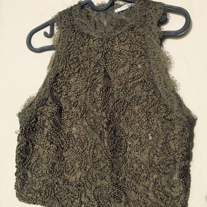 Zara Trafuluc | Zara Lace Embroidered Top